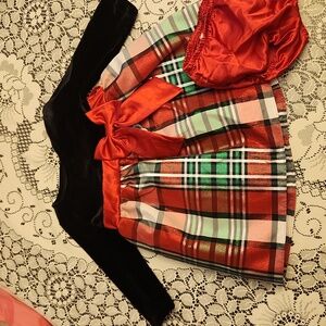 Baby girl 9 mos Rare Editions Christmas dress.  Like new